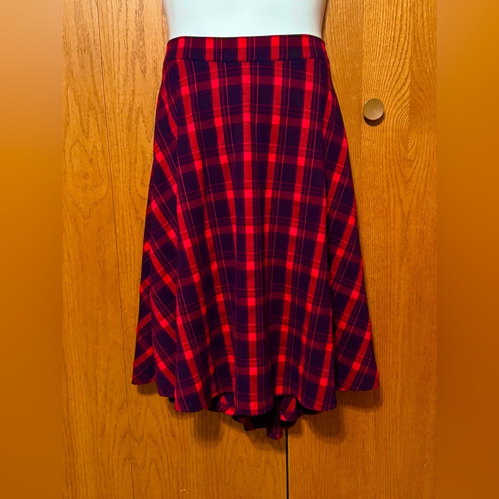 Eloquii Plaid Skirt EUC